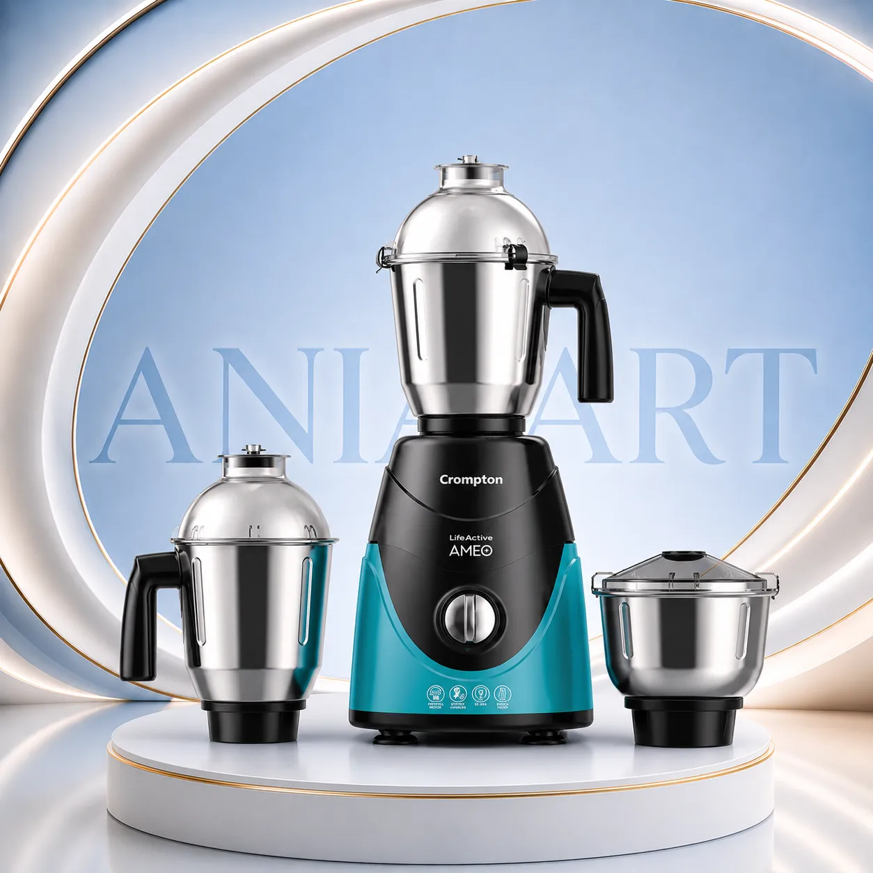 Crompton LifeActive AMEO 750W Mixer Grinder