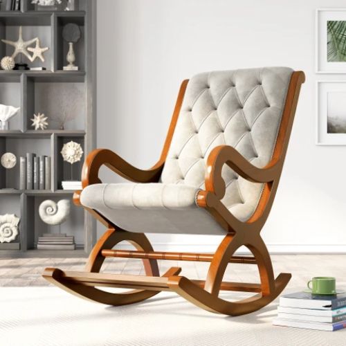 Easy Chair Solid Wood 1 Seater